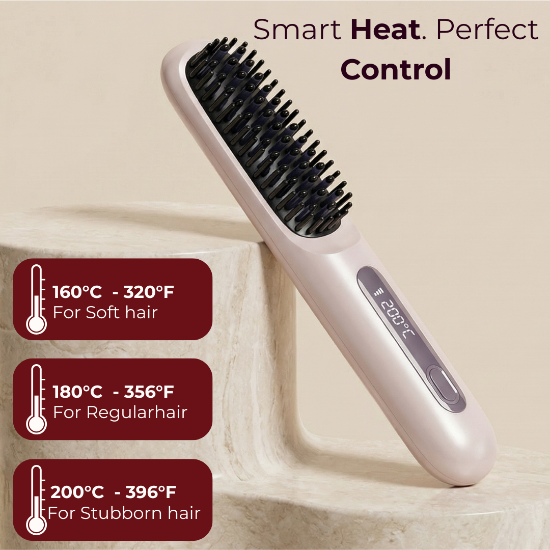 Silky Portable Straightener Brush
