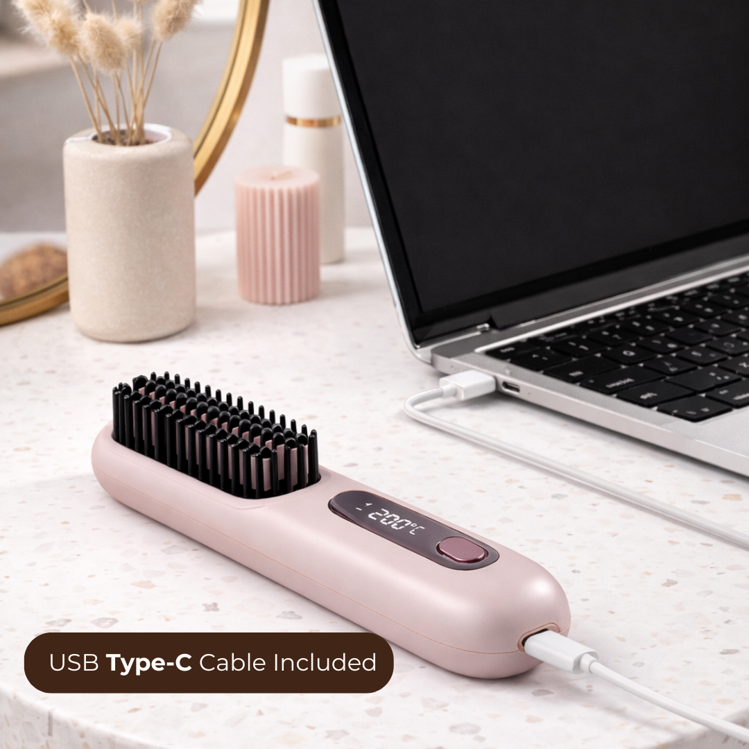 Silky Portable Straightener Brush