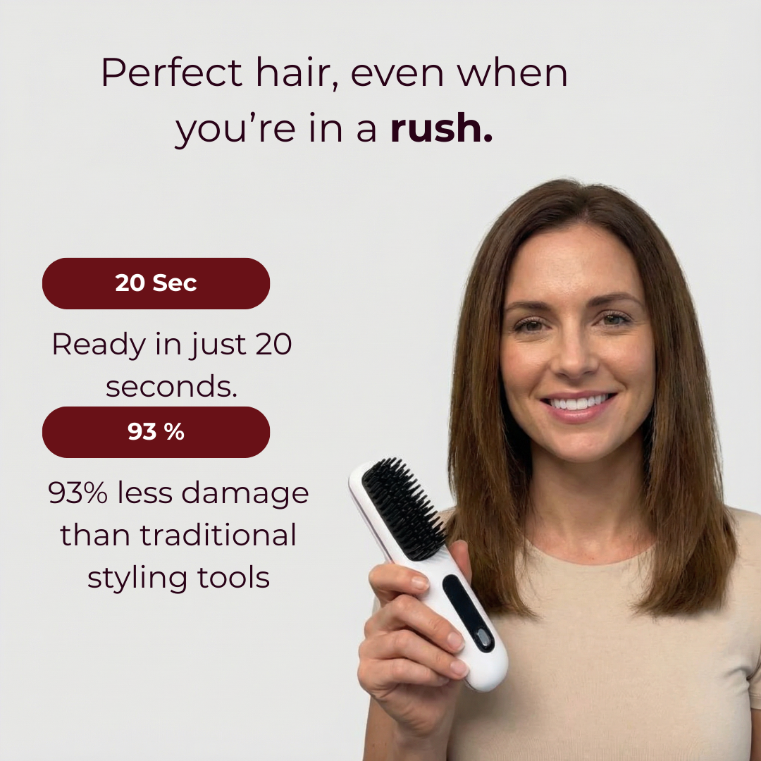 Silky Portable Straightener Brush