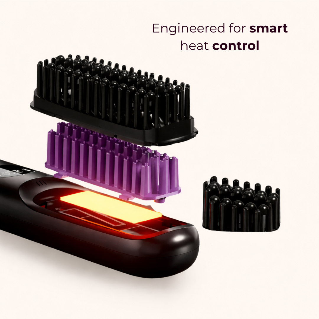 Silky Portable Straightener Brush