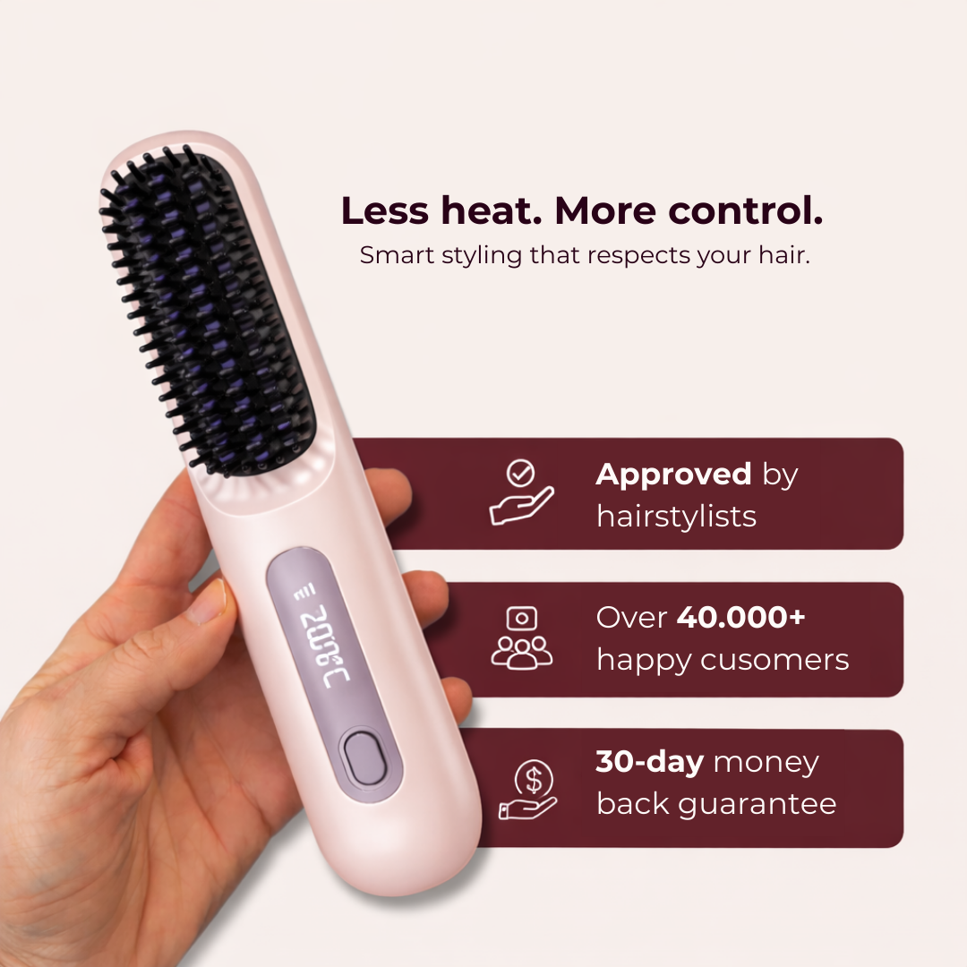 Silky Portable Straightener Brush