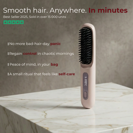 Silky Portable Straightener Brush